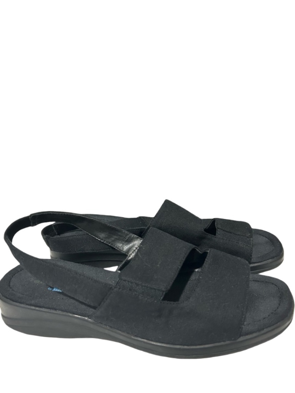 Grasshopper by Keds Black‎ Slingback Wedge Sandals Size 8.5